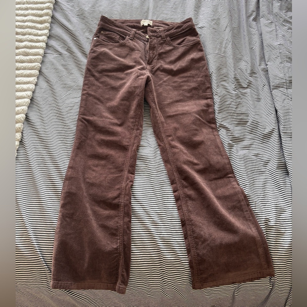 Pilcro Brown Corduroy Pants